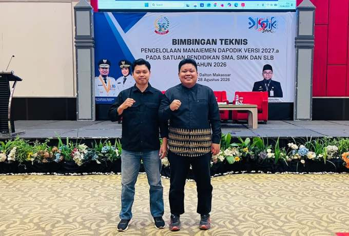 Tingkatkan Kualitas Tata Kelola, SMAS IT Wahdah Islamiyah Sinjai Ikuti Bimtek Dapodik Versi Terbaru