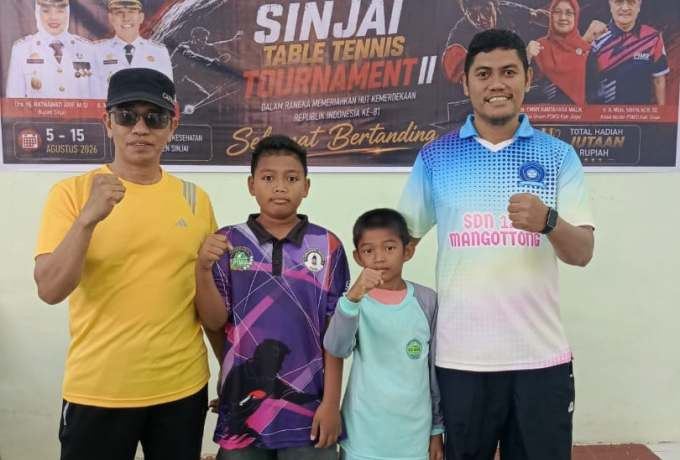 Duel Semifinal Antar Siswa SD Naungan YPAIS Warnai Kejuaraan Tenis Meja Tingkat SD Se-Sinjai
