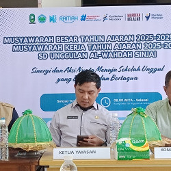 Sinergi dan Aksi Nyata Warnai Mubes & Raker SD Unggulan Al-Wahdah Sinjai Tahun 2025