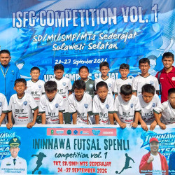 SDIT Wahdah Sinjai Raih Third Place di ININNAWA SPENLI Futsal Competition
