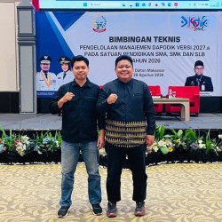 Tingkatkan Kualitas Tata Kelola, SMAS IT Wahdah Islamiyah Sinjai Ikuti Bimtek Dapodik Versi Terbaru