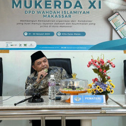 Harapan Ketua DPW Wahdah Sulsel di Mukerda Wahdah Makassar