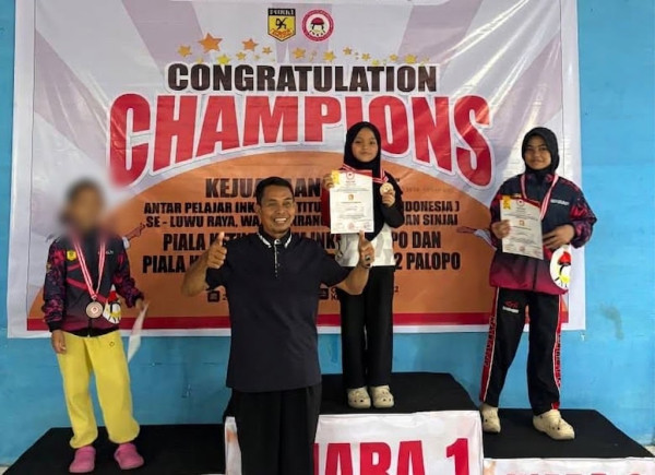 INKAI Sinjai Tembus Empat Besar, Karateka SDIT Wahdah Raih Medali Emas